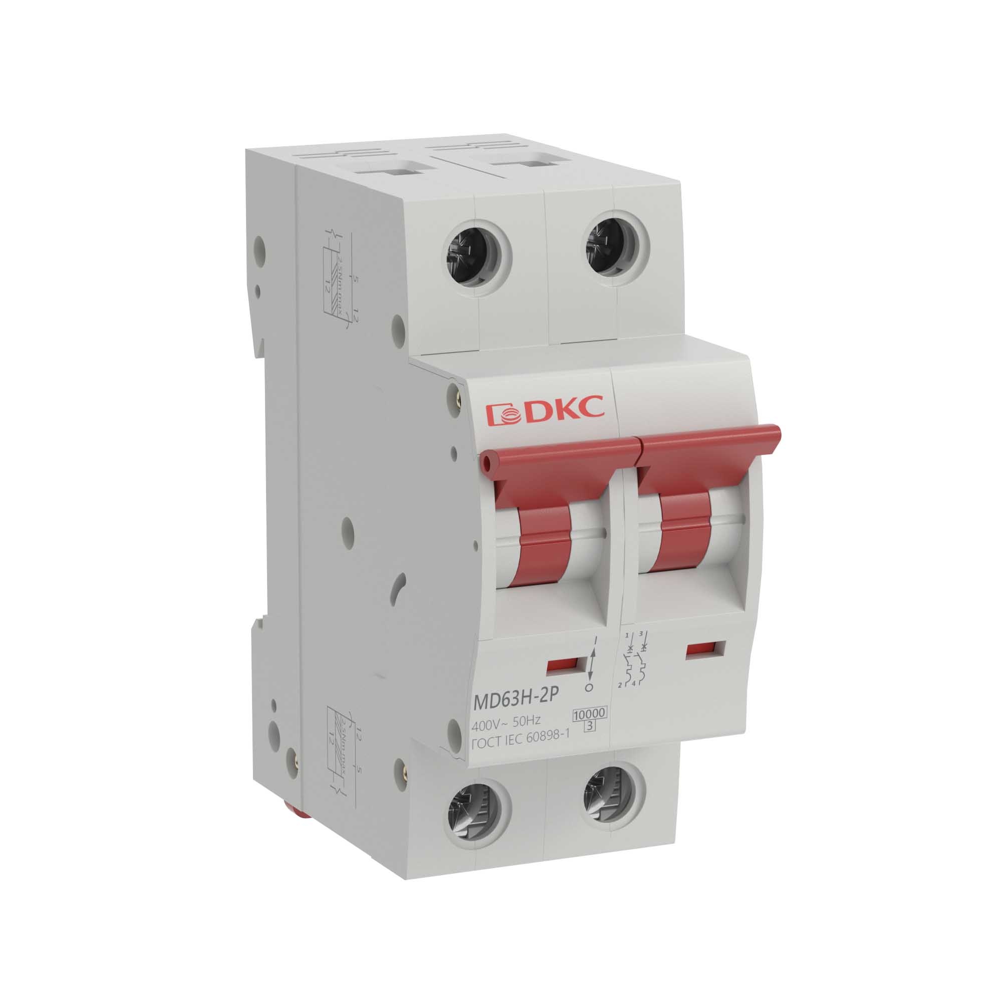 YON max MD63H 2P 3А 10кА C (MD63H-2PC3)