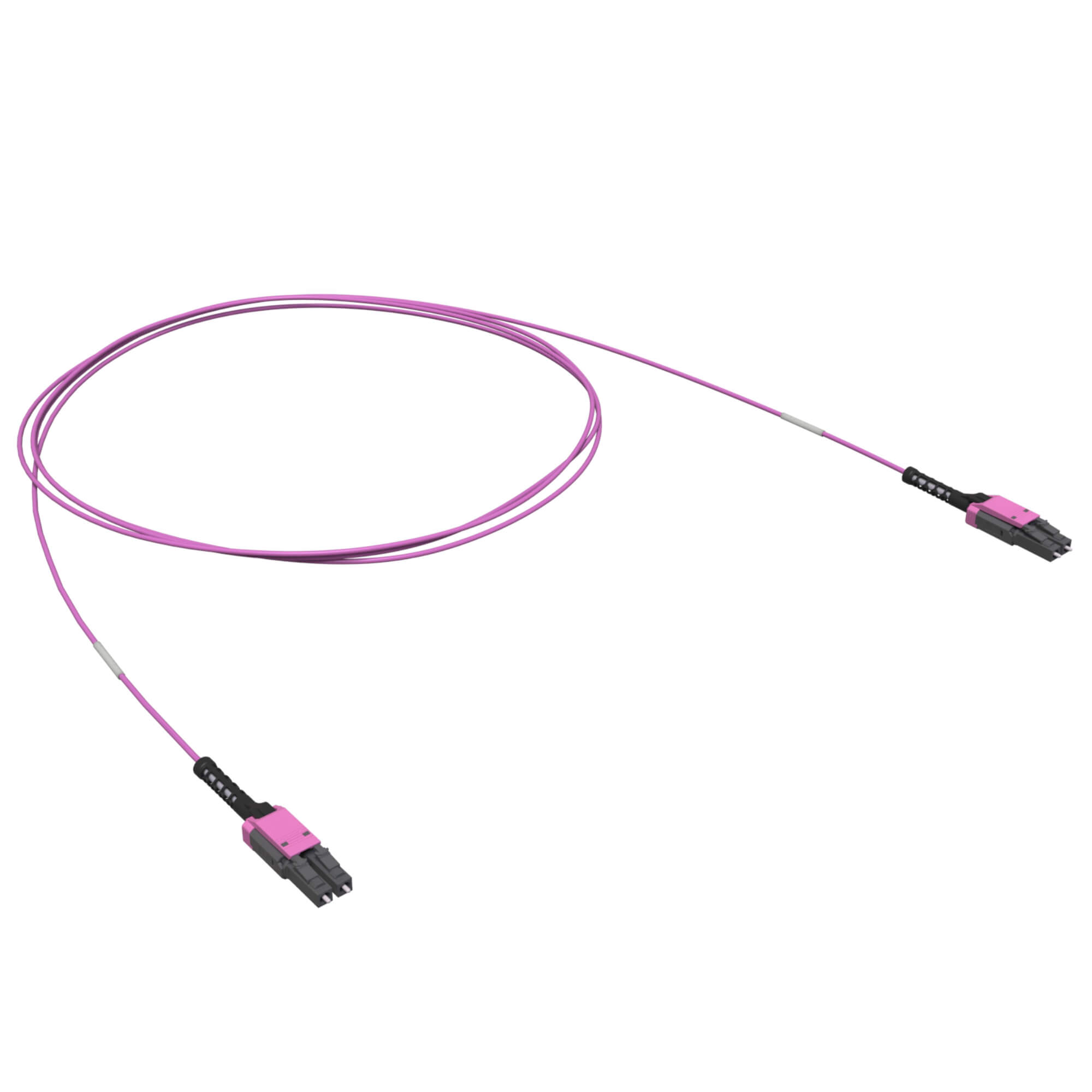 Патч-корд 2ОВ 50/125 OM4, LC Duplex Uniboot/LC Duplex Uniboot, 5м (RNPCUL4AB05)
