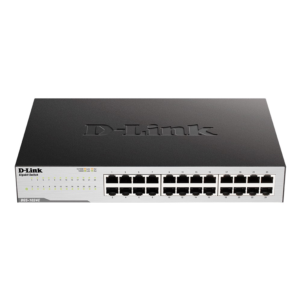 D-Link DGS-1024C/F6/E Коммутатор с 24 портами 10/100/1000Base-T