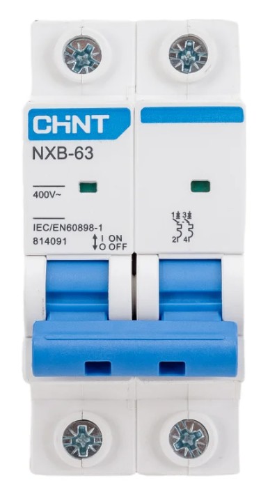 NXB-63 2P 63А 6кА х-ка C (R) CHINT (814098)