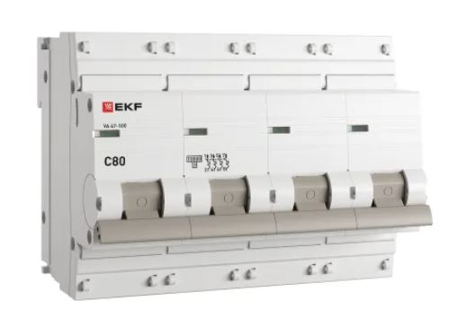 ВА 47-100 4P 80А (C) 10kA PROXIMA (mcb47100-4-80C-pro)