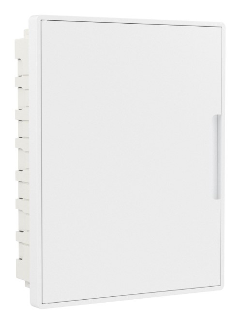 Щиток встраиваемый с дверцей 24 модуля белый FRAME с 4 шинами PEN (F24B1WW)