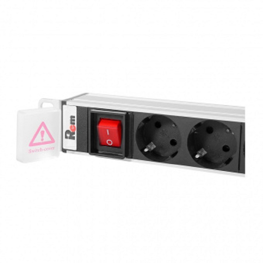REM Вертикальный блок розеток Rem-16 с выкл., 15 Shuko, 10 C13, вход IEC 60320 C20
