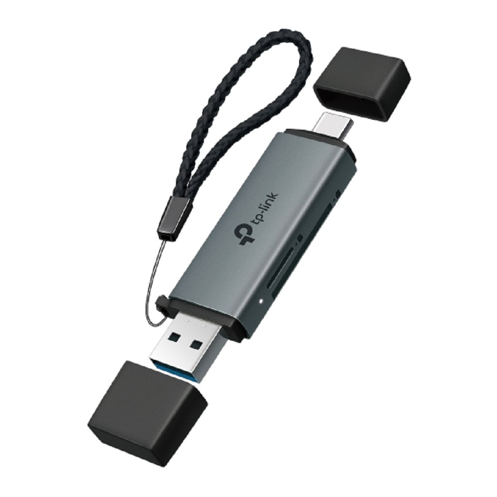 TP-Link UA430D Кардридер USB 3.0 Type-C/Type-A со слотами SD / microSD 3.0