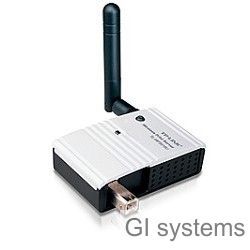 TP-Link TL-WPS510U Беспроводной компактный принт-сервер, скорость до 150 Мбит/с