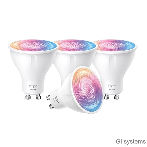 TP-Link Tapo L630(4-pack) Умная многоцветная Wi-Fi спот-лампа, 4 шт.