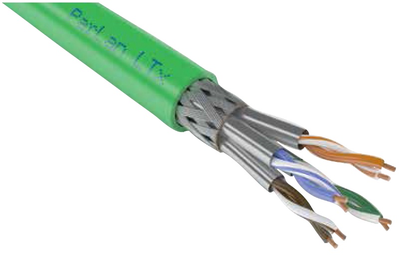 ParLan S/FTP Cat6А PVCLS нг(A)-LSLTx 4х2х0,57 (109541)