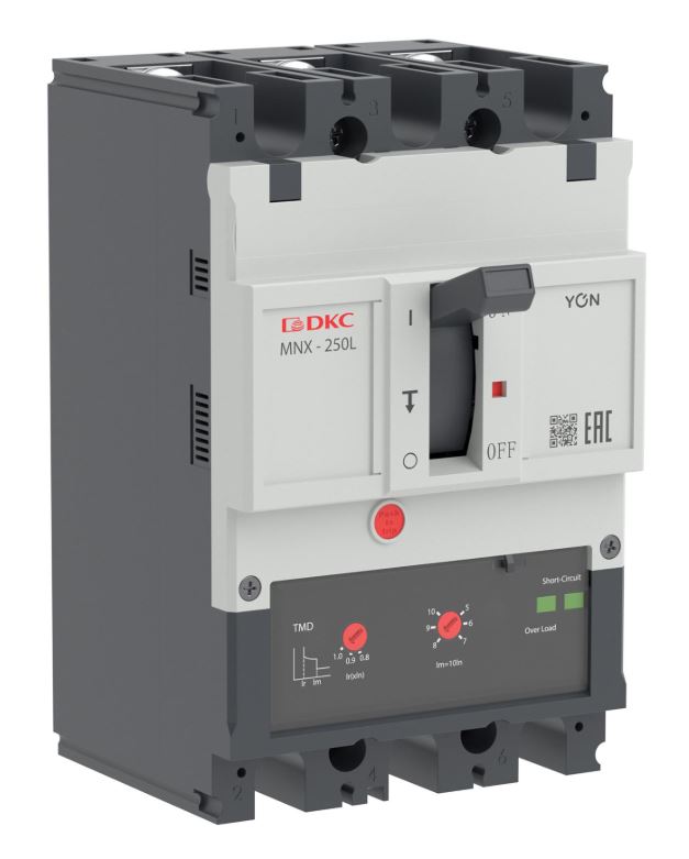 YON pro MNX250L 3P 250A 70kA при AC415V расц. TMD (MNX250L3PTMD0250)