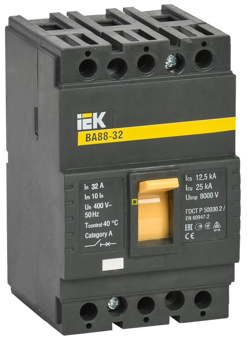 ВА88-32 3Р 32А 25кА (SVA10-3-0032)