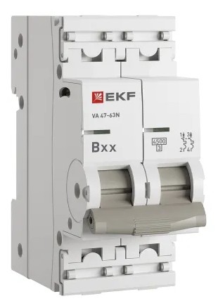 ВА 47-63N 2P 16А (В) 4,5 кА PROXIMA (M634216B)