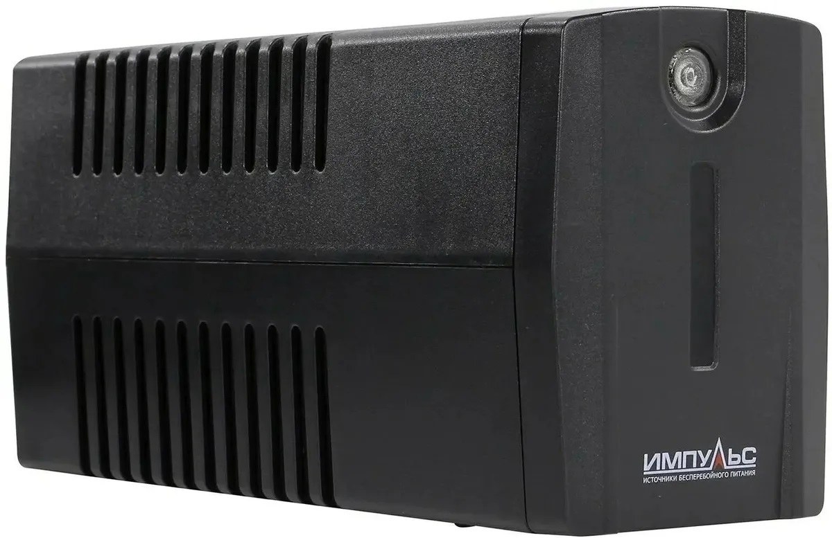 Импульс Юниор Смарт 600 360Вт 600ВА черный (JS60114)