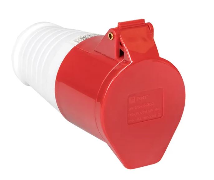 Розетка переносная 215 16А IP44 380В 3Р+РЕ+N (ps-215-16-380)