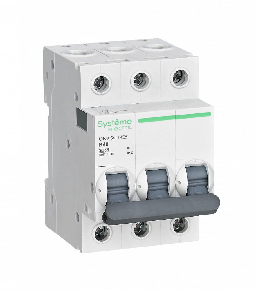 City9 Set 3P 40А 4.5kA 400В B (C9F14340)