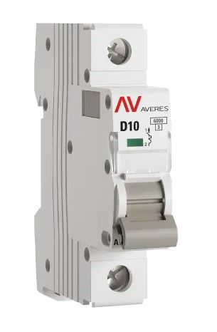 AV-6 1P 10A (D) 6kA (mcb6-1-10D-av)